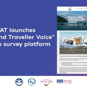 TAT launches “Thailand Traveller Voice” online survey platform