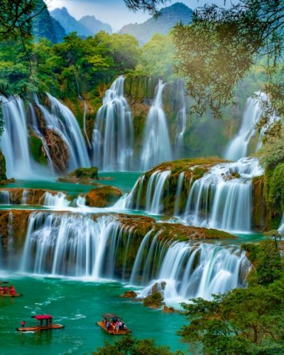 Ban Gioc Detian waterfall Ban Gioc Detian waterfall