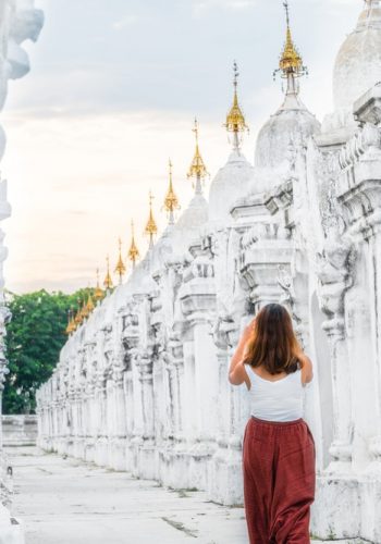 Kuthodaw Pagoda Buddhist stupa located in Mandalay, Burma